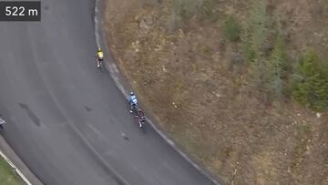 El último kilómetro de Superman López para quedar tercero en la etapa 7 del Dauphiné