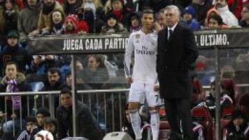 Ancelotti: "Cristiano estaba cansado, para la segunda parte"