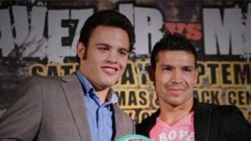 Chávez Jr niega ser 'protegido' y Martínez dice que le ganará