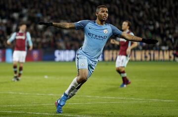 Gabriel Jesus has emerged as Sergio Aguero's main competition at striker.