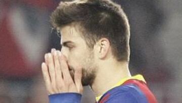 Piqué, con pseudociática, no jugará con Cataluña