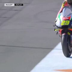 "¡Me mato contra el muro a 300 por hora. Ya he dicho más de diez veces que la moto no va!"