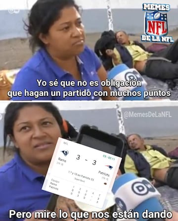 Los memes del Super Bowl 2019