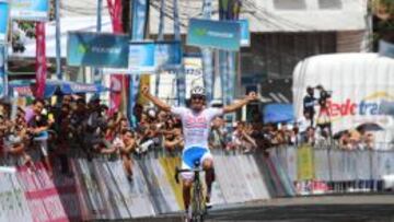 Paul Betancourt gana la quinta etapa de la Vuelta a Colombia