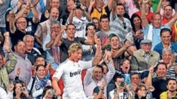 <b>EL '14' MARCÓ EL TERCERO. </b>Guti salió en el minuto 68 y diez después logró el tercer gol para el Madrid con un fuerte empalme con su pierna izquierda.