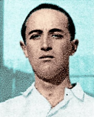 Gomar jugó la temporada 15/16 en el Real Madrid y entre 1916 y 1924 en el Atlético.