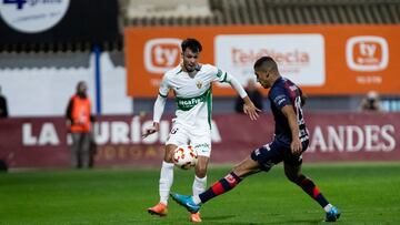 Núñez, ante el Yeclano Deportivo en Copa del Rey.