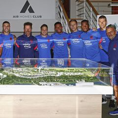 El Atlético conoce la ciudad inteligente Air Homes Club