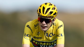 Jonas Vingegaard, en la 20? etapa del Tour de Francia 2023.