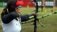 Ana María Rendón gana plata para Colombia en tiro con arco