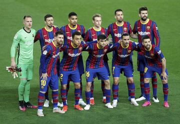 Equipo del Barcelona.