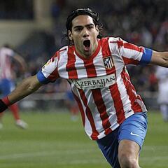¡Bestial! El top de goles de Falcao con el Atlético