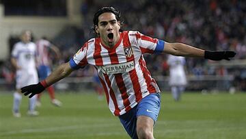 ¡Bestial! El top de goles de Falcao con el Atlético