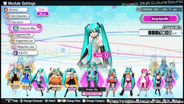 Captura de pantalla - Hatsune Miku: Project Diva Future Tone (PS4)