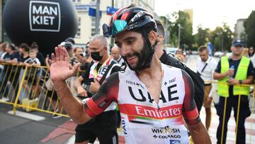 Fernando Gaviria, ganador de la etapa 3 del Tour de Polonia.