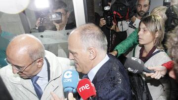 Tebas declara en el juicio del Levante-Zaragoza