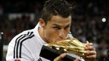 Nuevo premio: Cristiano Ronaldo recibe hoy su cuarta Bota de Oro