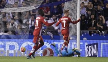 Imágenes de Jackson ante el Depor en la fecha 10 de Liga