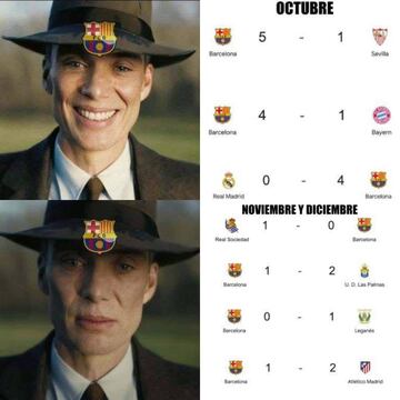 Los memes se ceban con el Bar?a tras la derrota ante el Atleti