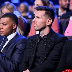 Mbappé y Dembélé los únicos que superan a Messi en participación de goles en 2025