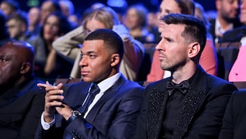 Messi, al mismo ritmo que Mbappé y Dembélé