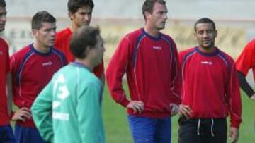 <b>REFERENCIA. </b>Despotovic, una de las armas del Girona esta tarde en el Carlos Belmonte.