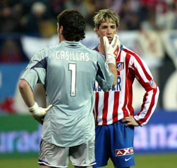 El 9 de enero de 2005 se enfrentaron en el Vicente Calderón. El Atlético de Madrid perdió por 0-3.