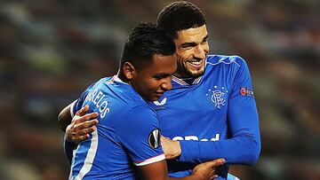 Alfredo Morelos, delantero de Rangers de Escocia, fue elogiado por la prensa belga tras su buena actuación en Europa League. Destacan su deportividad
