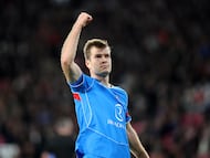 09/12/25 PSV EINDHOVEN - ATLETICO DE MADRID
PARTIDO CHAMPIONS LEAGUE
1-3 GOL SORLOTH
ALEGRIA