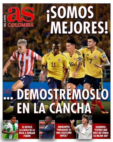 Mira acá la portada de AS Colombia de este 20 de noviembre