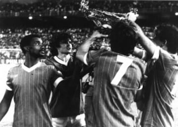 1981. El Real Madrid ganó al AZ'67 Almaar.