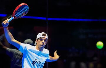 Juan Lebrón durante un encuentro en Wizink Center de Madrid. 