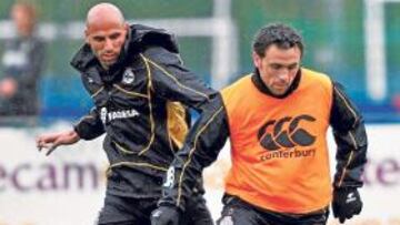 <b>NEGOCIACIÓN COMPLICADA. </b>Sergio y Manuel Pablo lucharan por tener dos años de contrato.