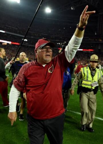 El head coach de Arizona Cardinals, Bruce Arians, salió victorioso del encuentro. Sin embargo, en líneas generales, los Packers dominaron el partido, tanto en defensa como en ataque. Seguro que el veterano entrenador ha tomada buena nota de los errores de su equipo.