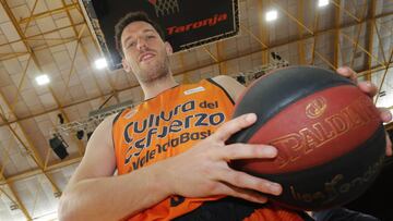 Sam Van Rossom, base belga del Valencia Basket.