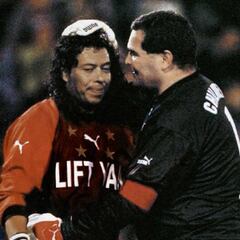 José Luis Chilavert se enoja al ser comparado con René Higuita