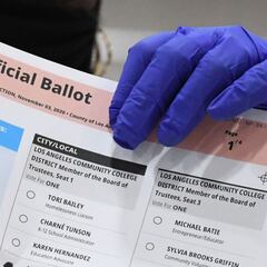 USA Election 2020: what does a ballot look like?