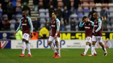 El West Ham de Chicharito es eliminado de la FA Cup por un equipo de tercera