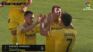 Resumen y gol del Granada vs Villarreal de LaLiga Santander