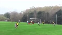 ¡De chilena y como ‘9′!: el golazo de la joya uruguaya que se probará en Colo Colo