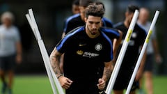 Vrsaljko con el Inter. 