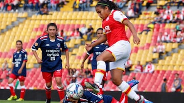 Leicy Santos habla de la mentalidad que tienen las jugadoras de Santa Fe