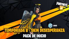 Fortnite Temporada 8: pack de inicio ya disponible; así es el skin Desesperanza