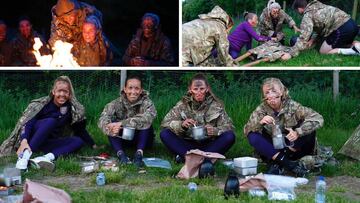 Inglaterra acampa con marines para prepararse mentalmente para el Mundial de Francia