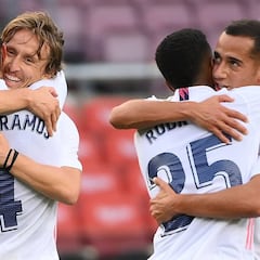 Modric y Lucas se reivindican a meses de acabar sus contratos
