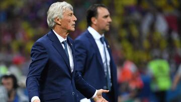 Jos&eacute; P&eacute;kerman, t&eacute;cnico de la Selecci&oacute;n Colombia