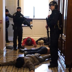 Manifestantes a favor de Trump irrumpen en el Capitolio