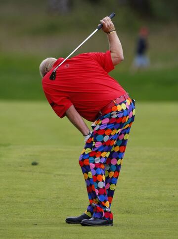 El golfista John Daly y sus extravagantes pantalones