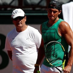 Toni Nadal: "Rafa convive con dolor y calmantes desde 2005"