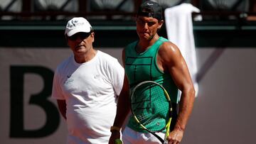 Toni Nadal: "Rafa convive con dolor y calmantes desde 2005"